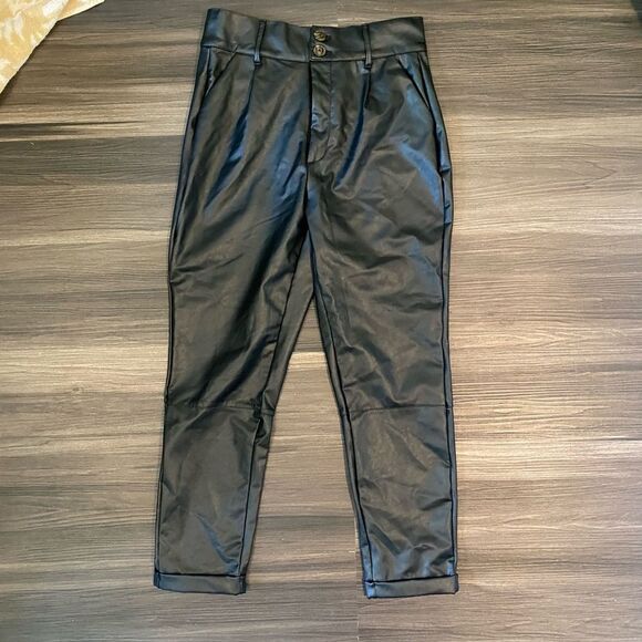 Jack by BB Dakota Pants - BBJ | Faux Leather Pant | Size Medium